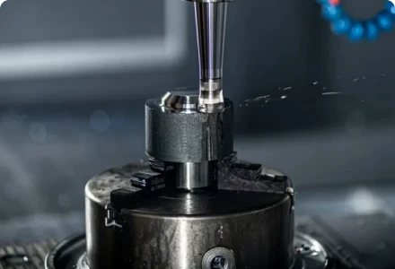 Three-axis CNC milling