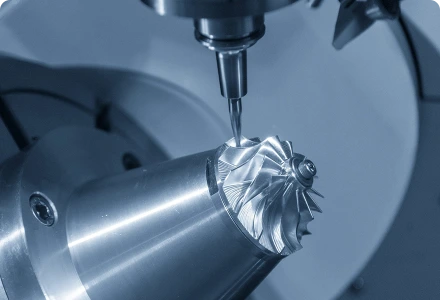 Five-axis CNC turning