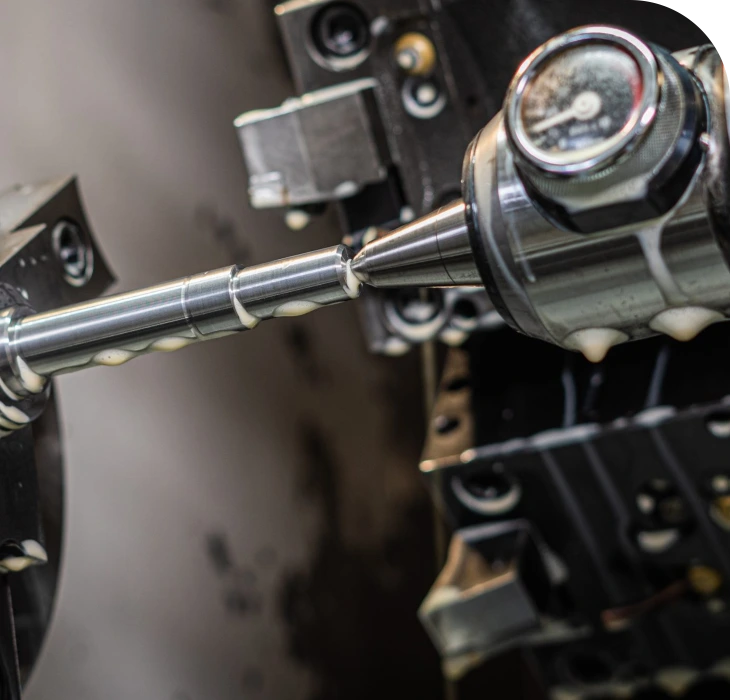 Working principle of Swiss-type lathe machining